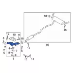 HG9Z5E212A - : Catalytic Converter for Ford: Fusion Image