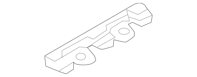19913270 - Window System: Clamp for Mercedes-Benz: GL320, GL350, GL450, GL550, GL63 AMG, GLS350d, GLS450, GLS550, GLS63 AMG, R320, R350, R500 Image image