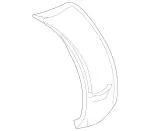 16488452229999 - : Wheel Arch Cover for Mercedes-Benz: GL320, GL550 Image