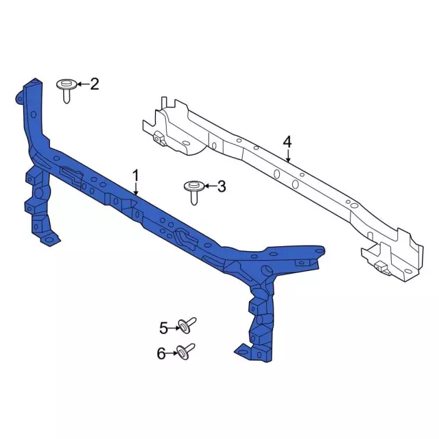 MB3Z16138A - : Radiator Support for Ford: Bronco Image