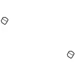 DS7Z54672A40BL - Body: Grip Handle Cap for Lincoln: Continental Image