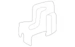 2036260614 - Cowl, Front Panel: Holder for Mercedes-Benz: 180C, C230, C320 Image