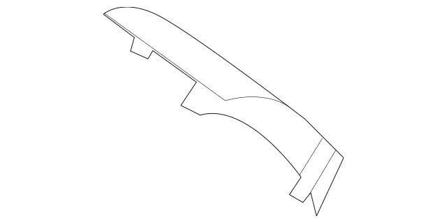 25168309287E94 - Body: Switch Cover for Mercedes-Benz Image