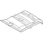 7A2Z7851944UD - Body: Headliner for Ford: Explorer Sport Trac Image