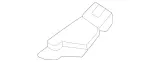 2235463400 - Electrical Equipment and Instruments: Line Bracket for Mercedes-Benz Image