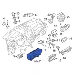 LK4Z10849BT - : 2021-2022 Ford - Instrument Cluster for Ford: Transit-150, Transit-250, Transit-350, Transit-350 HD Image