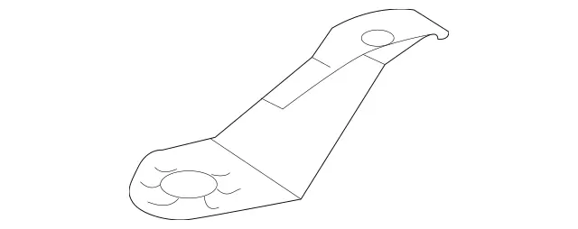 2196260616 - Attachment Parts: Reinforcement for Mercedes-Benz: CLS500, CLS55 AMG, CLS550, CLS63 AMG Image image