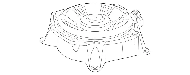 2478203702 - Electrical System: Subwoofer for Mercedes-Benz: 180A, 180b, 220a, A220, A35 AMG, CLA250, CLA35 AMG, CLA45 AMG, CLA45 AMG S, GLA250, GLA35 AMG, GLA45 AMG, GLB250, GLB35 AMG Image image