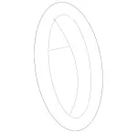 2927550000 - Rear-End Door: Sealing Frame for Mercedes-Benz Image