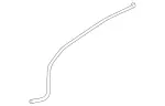 2136303300 - Sliding Sunroof: Hose Line for Mercedes-Benz: AMG GT 43, AMG GT 53, AMG GT 63, AMG GT 63 S, AMG GT 63 S E Performance, CLS450, CLS53 AMG, E300, E350, E43 AMG, E53 AMG, E63 AMG S, GLC63 AMG S Image