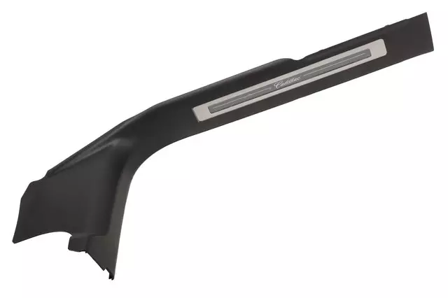 Jet Black Front Driver Side Door Sill Garnish Molding - GM (23475150)