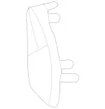 2476821500 - Side Walls: Dampening, Roof Frame for Mercedes-Benz: EQB 250+, EQB 300, EQB 350, GLB250, GLB35 AMG Image