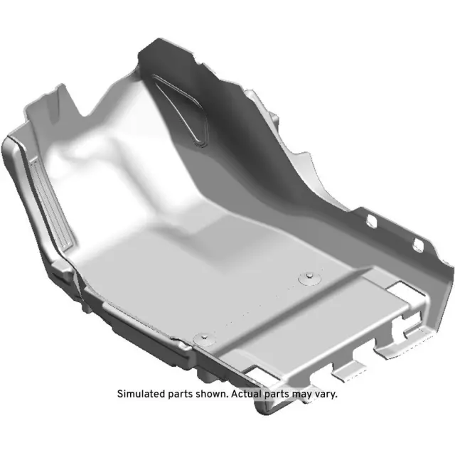 84175527 - : Jet Black Front Driver Side Floor Panel Carpet for GM Image