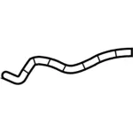 AG1Z54502C53B - Body: Drain Hose for Ford: Police Interceptor Sedan, Special Service Police Sedan, Taurus Image