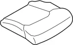873111LC2A - Body: Seat Cushion Pad for Infiniti Image