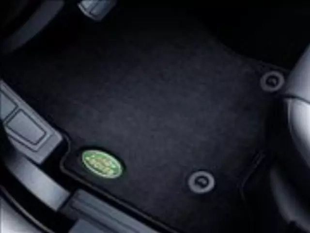 2016 Land Rover LR4 Front & Rear Luxury Floor Mat Set Of 4 Ebony - Land-Rover (VPLAS0192PVJ)