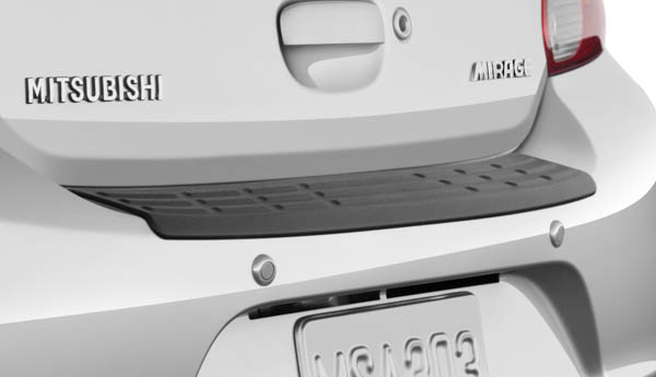 MZ314777 - : Bumper Guard, Rear for Mitsubishi: Mirage Image