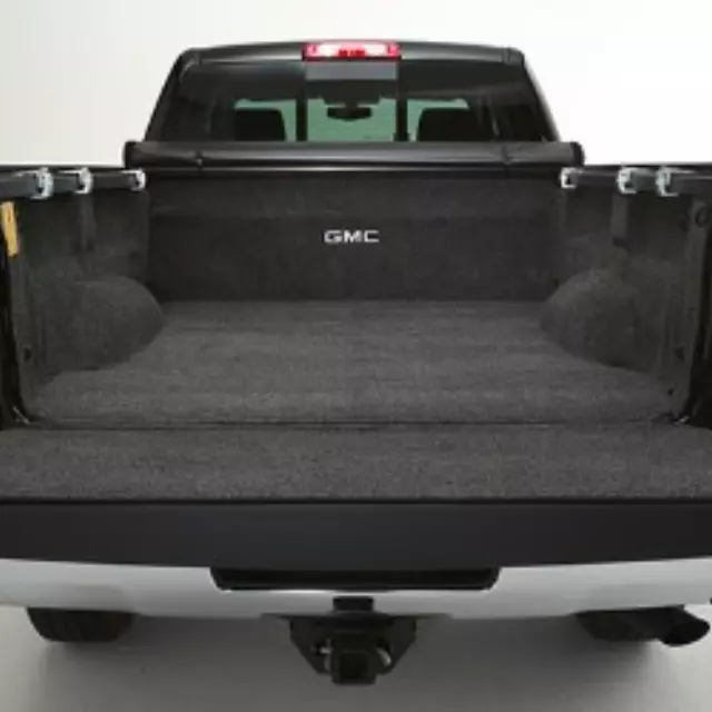 84096105 - Exterior: Carpet Bed Rug - Gmc Logo - 8ft Long Box for GM Image