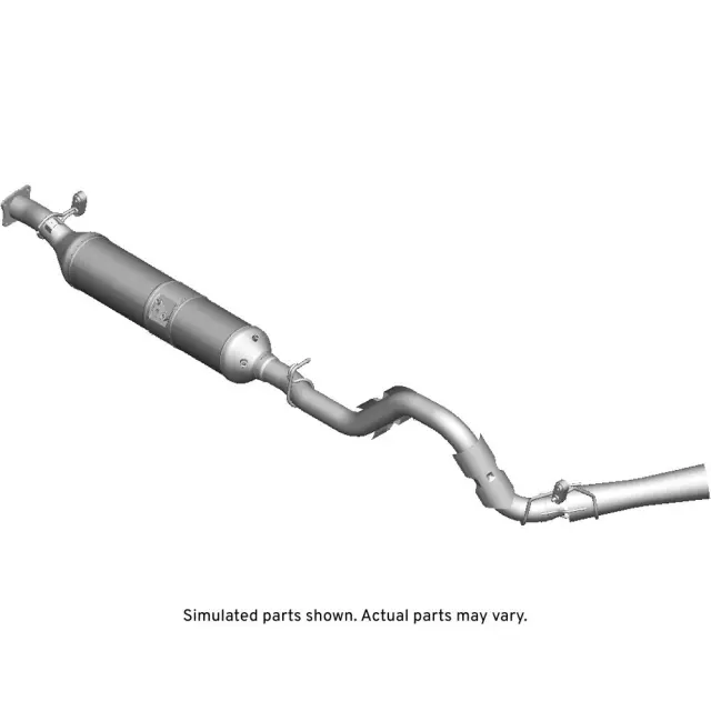 22739325 - Exhaust: Center Muffler for GM Image