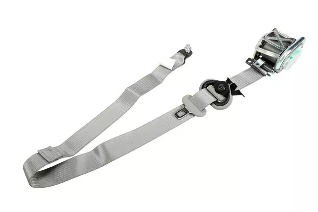 Gray Driver Seat Belt with Retractor and Pre-Tensioner - GM (19257360)