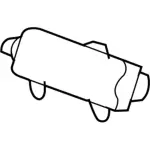 FL7Z78044A74AC - Electrical: Passenger Air Bag for Lincoln: Navigator Image