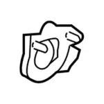 FL3Z16612A64GC - Electrical: Outer Belt Retainer for Ford Image