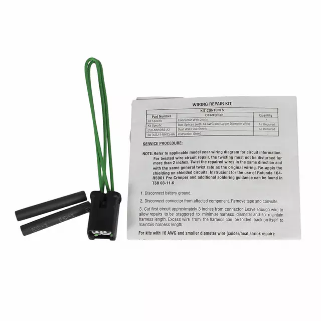BU2Z14S411FA - : Wire Assembly for Ford Image