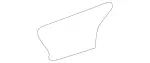 2196910108 - Covering and Lining: Cover for Mercedes-Benz: CLS500, CLS55 AMG, CLS550, CLS63 AMG Image
