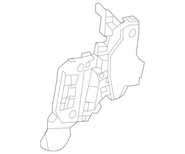 1667231214 - Driver Door: Holder for Mercedes-Benz: GL350, GL450, GL550, GL63 AMG, GLE300d, GLE350, GLE400, GLE43 AMG, GLE450 AMG, GLE550e, GLE63 AMG, GLE63 AMG S, GLS350d, GLS450, GLS550, GLS63 AMG, ML250, ML350, ML400, ML550, ML63 AMG Image image