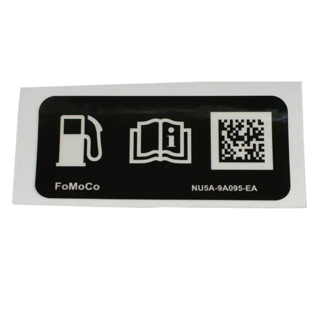 NU5Z9A095B - Body: Fuel Label for Ford Image