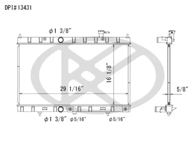 A13431 - : Koyorad Radiator for Koyo Image