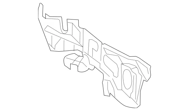 1716820226 - Body: Insulation for Mercedes-Benz Image