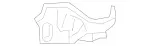 4634923800 - : Screening Plate for Mercedes-Benz Image