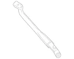 2318201300 - Electrical System: Wiper Arm for Mercedes-Benz Image