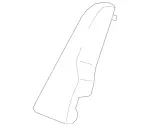 21292018307H23 - Body: Bolster Pad for Mercedes-Benz Image