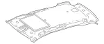 16669001508P24 - Body: Headliner for Mercedes-Benz Image