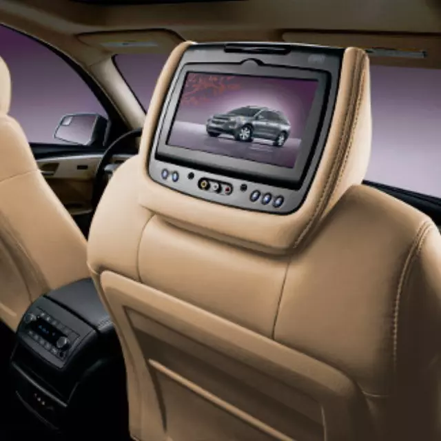 23109023 - Electronics: DVD Headrest System, Leather for GM Image
