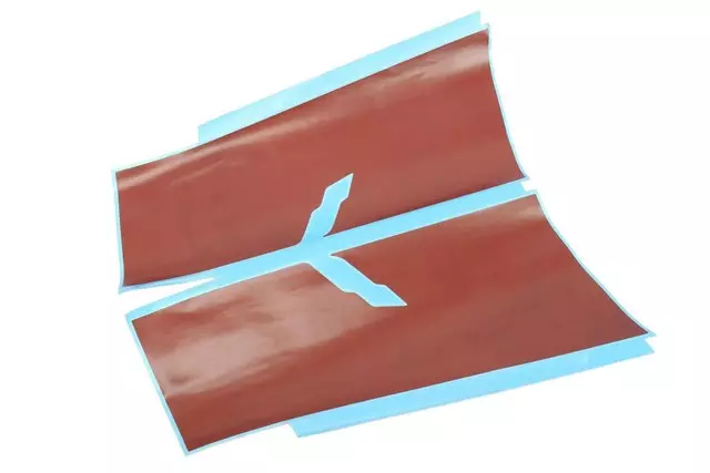 23156203 - : 2015-2019 Chevrolet Corvette - Inferno Orange Metallic Front Bumper Fascia Upper Decal for Chevrolet: Corvette Image