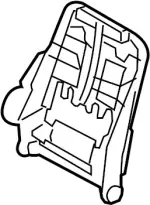 876511NN3A - Body: Seat Back Frame for INFINITI: G35 Image
