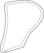 82831AT400 - Body: Door Weather-strip for Infiniti Image