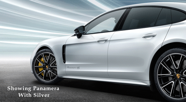 9Y0088097D - Exterior: Model Designation On Doors - Silver for Porsche: Cayenne Image