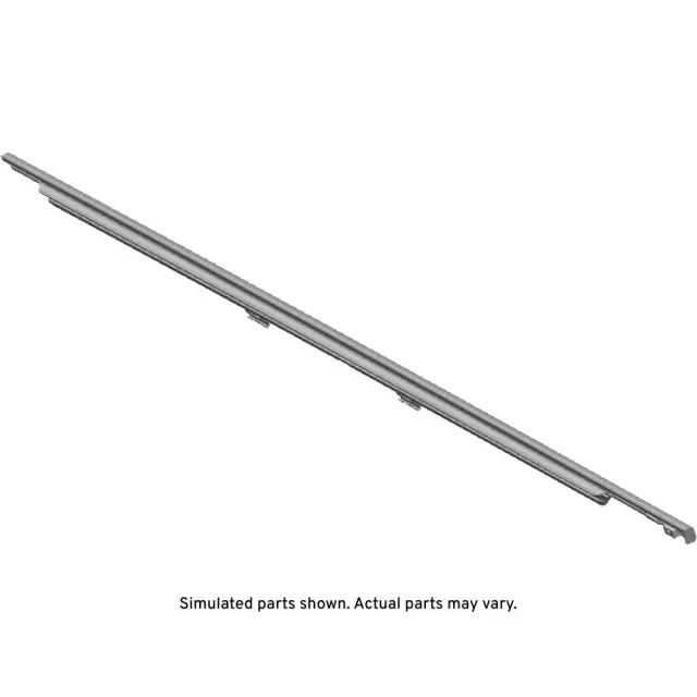 84126966 - : Black Front Passenger Side Door Window Belt Reveal Molding for Cadillac: Escalade, Escalade ESV | Chevrolet: Suburban, Tahoe | GMC: Yukon, Yukon XL Image