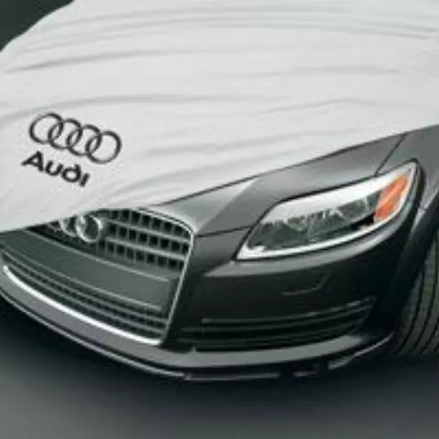 Outdoor Car Cover (2007-2015 Q7) - Silver & Black - Audi (ZAW-061-205-BC)