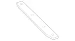 2056190025 - Substructure: Stiffener for Mercedes-Benz: C350e, C400, C43 AMG, C450 AMG, C63 AMG, C63 AMG S, CLS450, E300, E350, E400, E450, E53 AMG Image