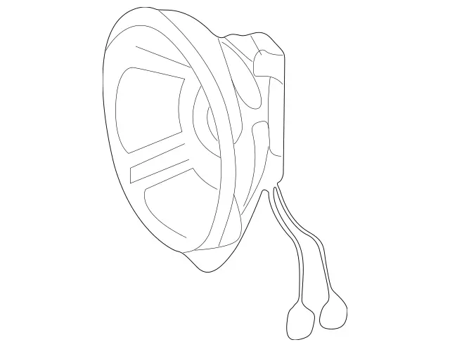 66828435 - Body: Speaker for Mercedes-Benz Image