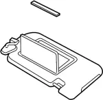 964011ND0A - : Sun-Visor for Infiniti Image