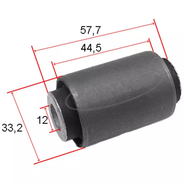 21653118 - : Corteco Suspension Strut Rod Bushing Kit for Corteco Image