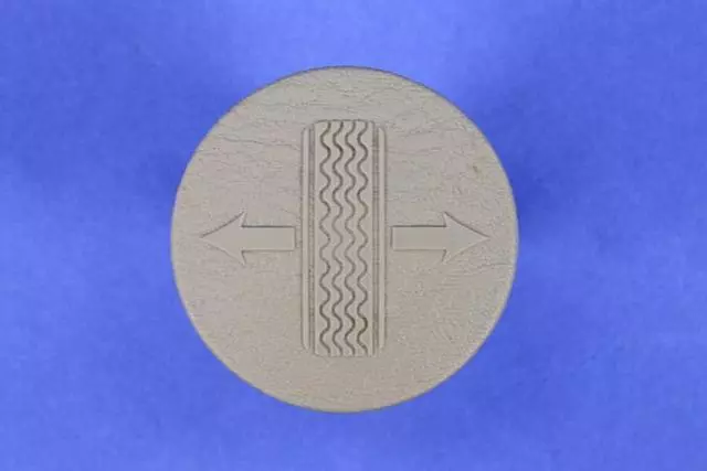 Spare Tire Winch Cover - Mopar (ZG32LTUAB)