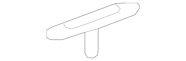 2536986800 - Trim and Lining: Cover for Mercedes-Benz: GLC300, GLC350e, GLC43 AMG, GLC63 AMG, GLC63 AMG S, GLC63 AMG S E Performance Image image