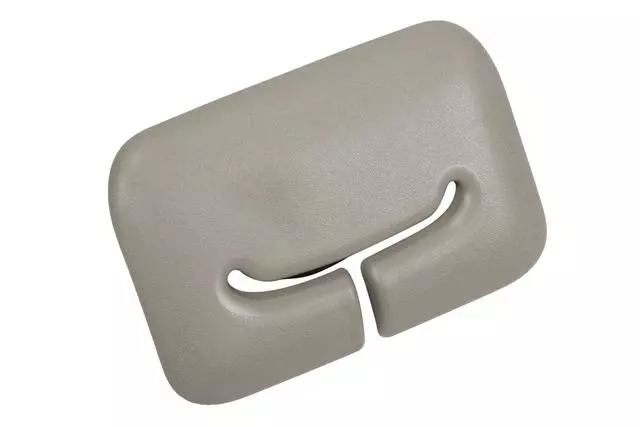 20800341 - : Light Titanium Rear Seat Center Shoulder Belt Opening Bezel for GM Image